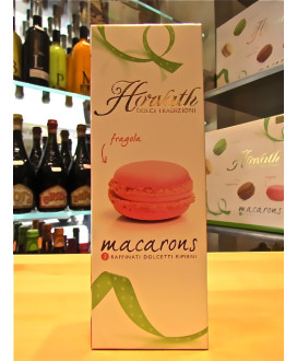 Vendita online Macaron Lindt alla Fragola, Horvath, l'azienda di Lindt & Sprugli che produce caramelle e pasticceria. Shop on li