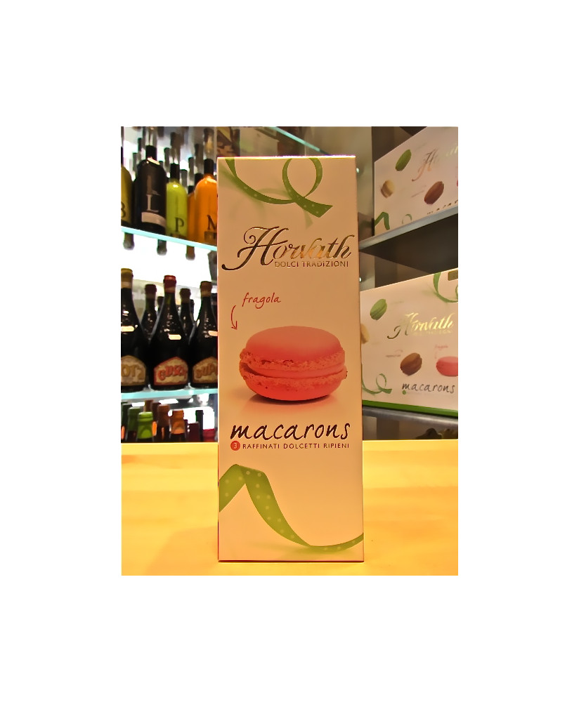 Vendita online Macaron Lindt alla Fragola, Horvath, l'azienda di Lindt & Sprugli che produce caramelle e pasticceria. Shop on li