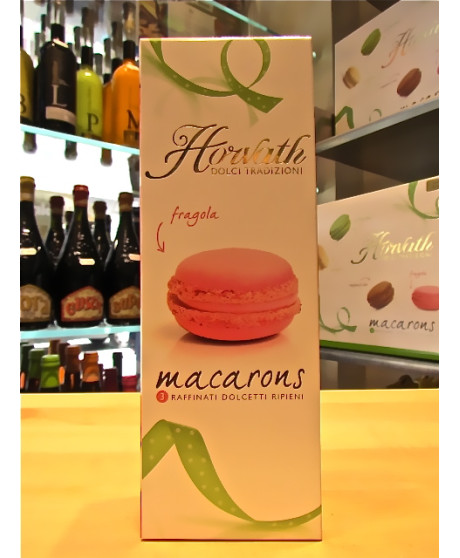Vendita online Macaron Lindt alla Fragola, Horvath, l'azienda di Lindt & Sprugli che produce caramelle e pasticceria. Shop on li