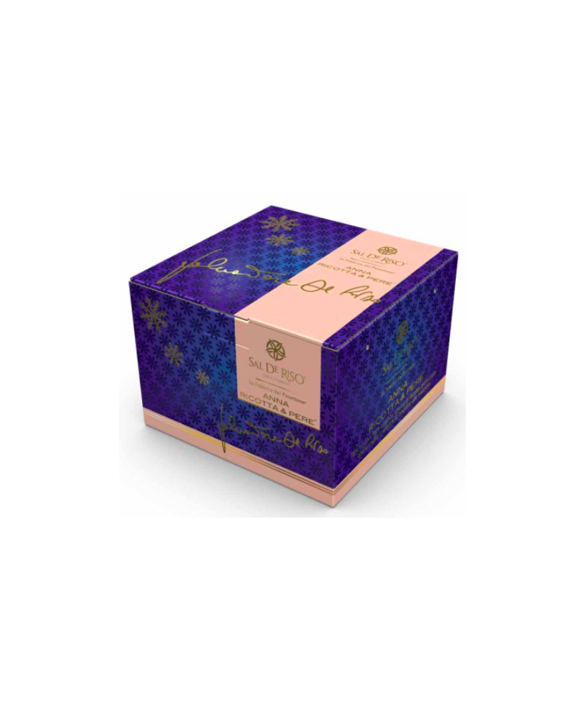 Sal de Riso, Vendita online panettone artigianale Anna con ricotta e pere, miglior prezzo online panettoni Salderiso