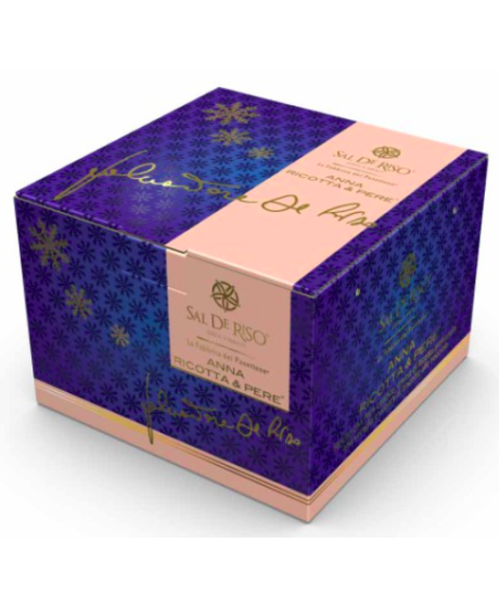 Sal de Riso, Vendita online panettone artigianale Anna con ricotta e pere, miglior prezzo online panettoni Salderiso