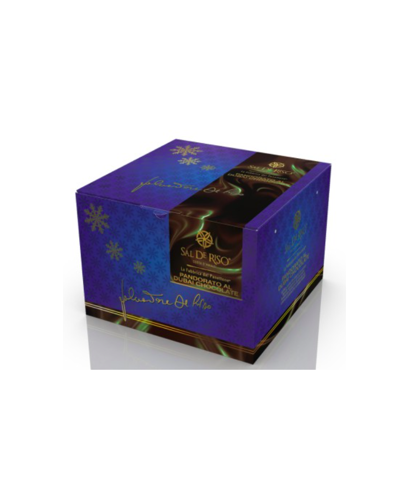 Sal de Riso - Panettone Pandorato al Dubai Chocolate - 1000g