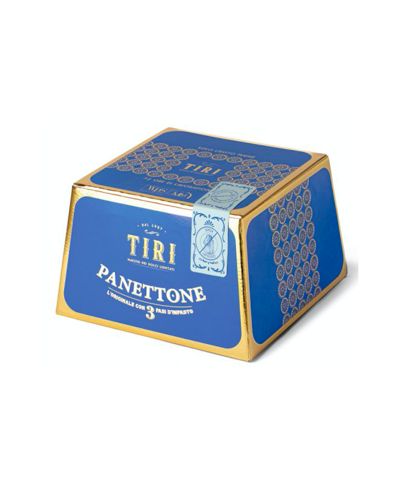 Tiri - Panettone Tradizionale Senza Lattosio - 1000g