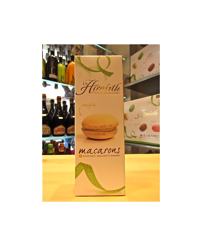 Buy online Macaron vanilla Horvath, l'azienda di Lindt & Sprugli. Shop on line French Macaroons Lindt. Price online sweet produc
