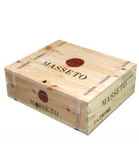 WOOD BOX 3 BOTTLES - Masseto - Masseto 2022 - 75cl