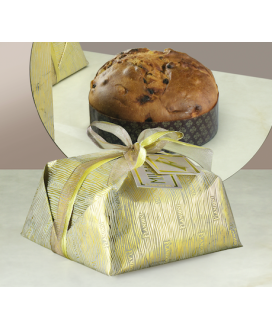 Vendita online panettone Flamigni classico Milano incartato a mano. Shop on-line panettoni artigianali, dolce da forno lievitato