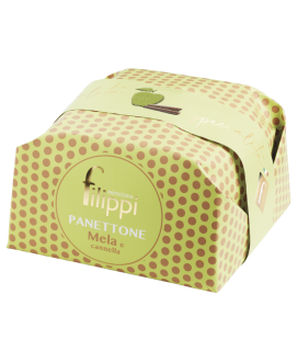 Vendita online panettone Filippi Mela e Cannella. Shop on line panettoni artigianali della pasticceria Filippi