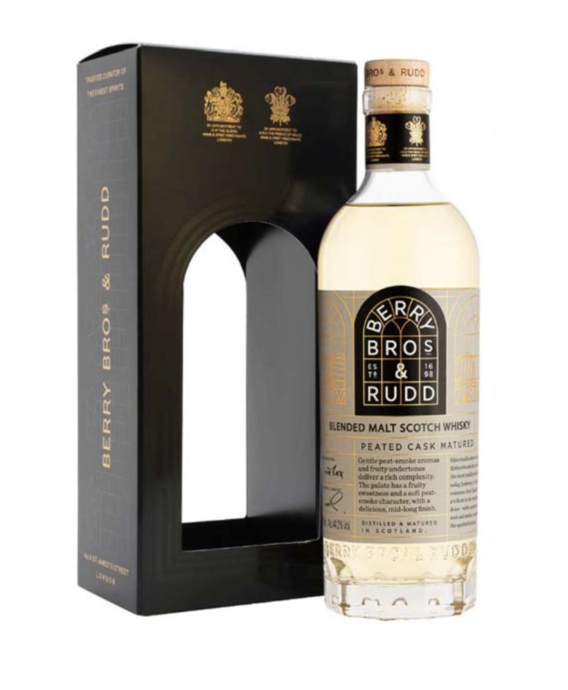Berry Bros & Rudd - Peated Cask Matured - Blended Malt Scotch Whisky - Astucciato - 70cl