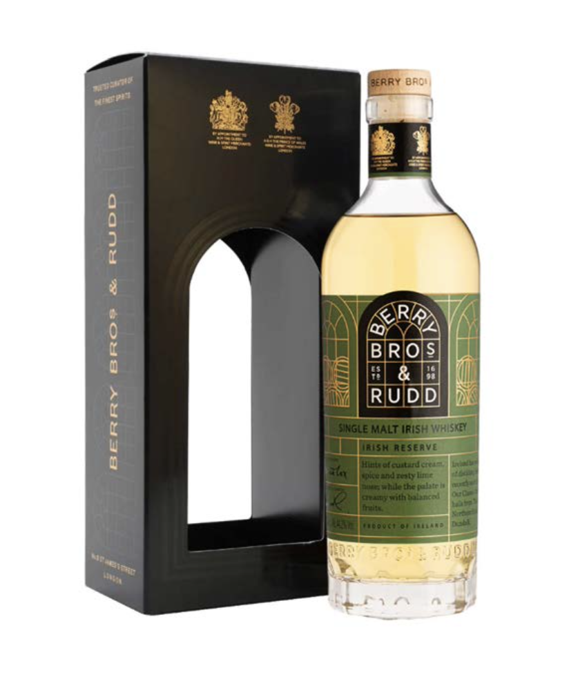 Berry Bros & Rudd - Irish Whiskey - Single Malt Irish Whiskey - Gift Box - 70cl