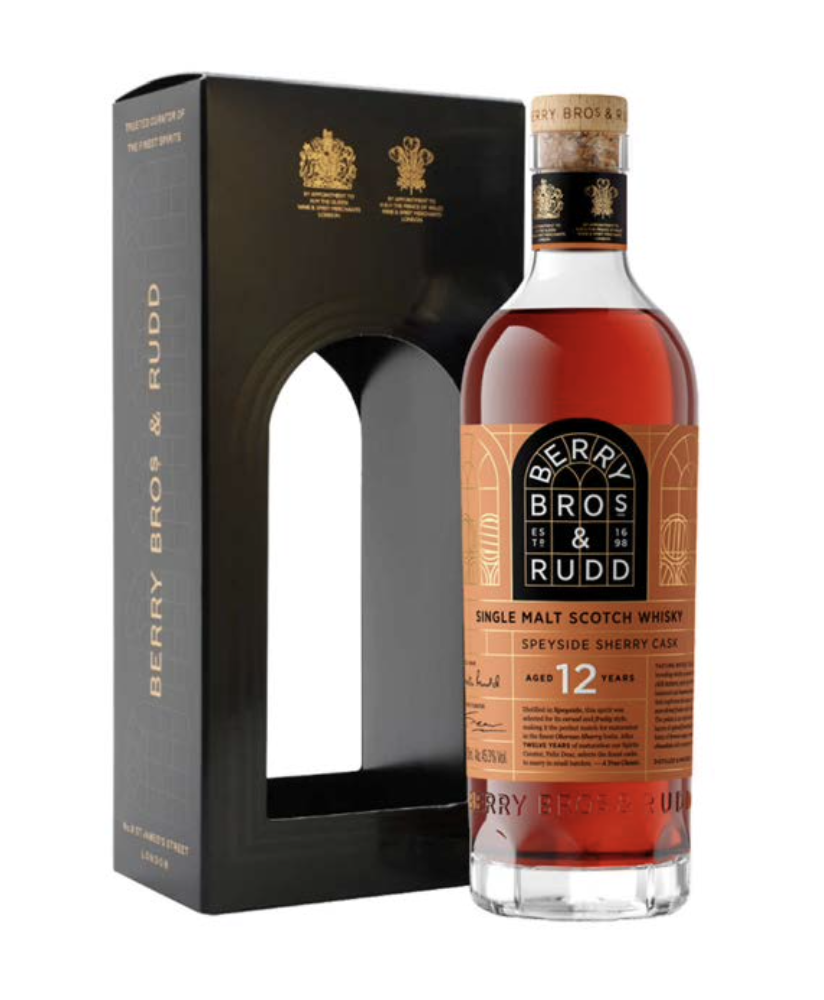 Berry Bros & Rudd - Speyside Sherry Cask - Single Malt - 12 years aged - Astucciato - 70cl