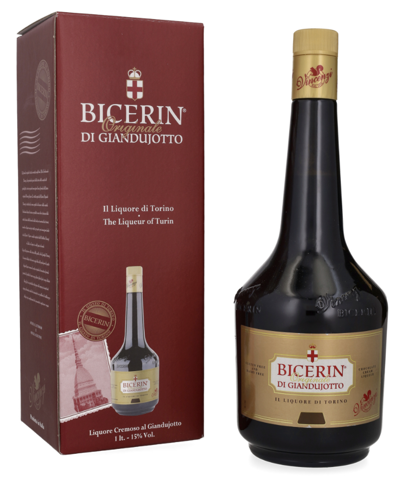 Shop online italian chocolate liquor Bicerin Vincenzi. Best Price Bicerin in Turin. Liquor chocolate