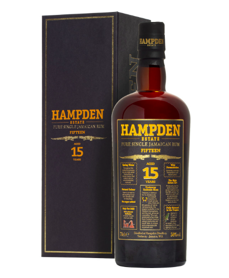 Hampden Estate - 15 Anni - Fifteen - Pure Single Giamaican Rum - Astucciato - 70cl