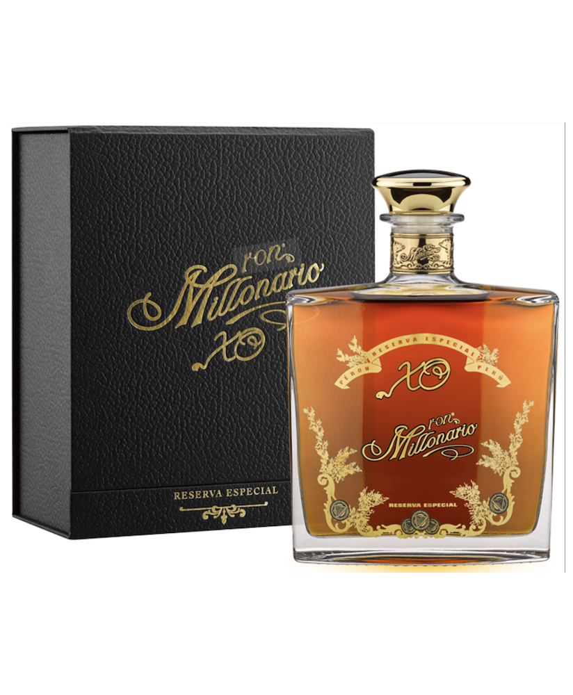 Vendita online Ron Millonario Xo del Perù, invecchiato 20 anni, miglior prezzo on-line Rum di qualità peruviano metodo solera gr