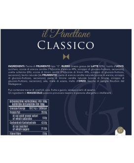 Forno Gentile - Panettone Classico - 1000g