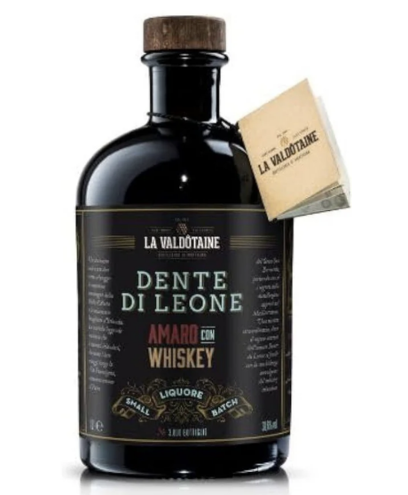 La Valdotaine - Amaro Dente di Leone e Whisky - 100cl - 1 Litro
