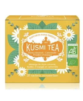 Vendita online Camomilla Kusmi Tea in filtri. Tè Francese di qualità depurante in sacchetti. Shop on-line Kusmi Tea prezzo