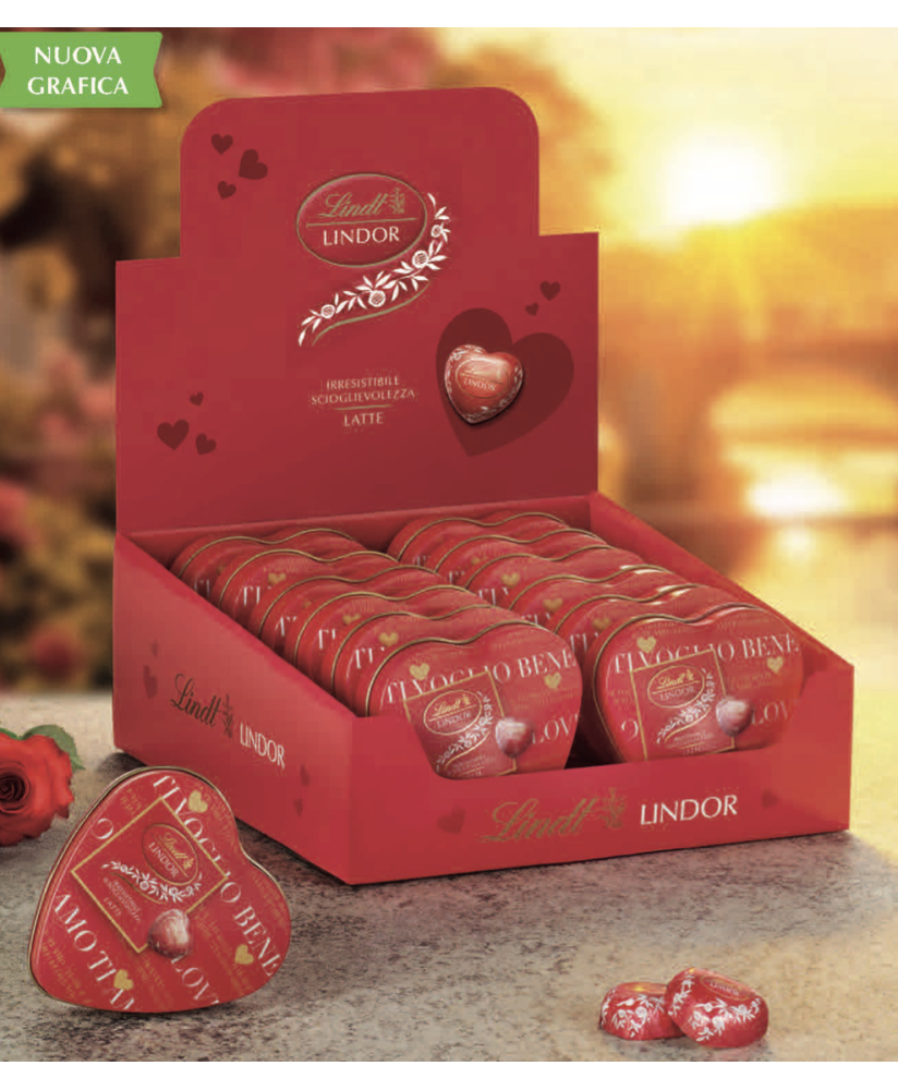 Latta Lindt Charlotte Le Bleue San Valentino vendita online | corso101