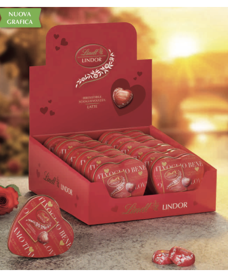Latta Lindt Charlotte Le Bleue San Valentino vendita online | corso101