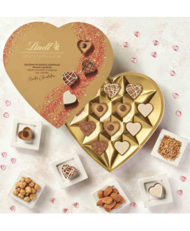 Lindt - Scatola Cuore Dolci Capolavori - 132g
