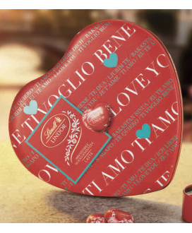 Lindt - Scatola di Metallo Cuore - 250g