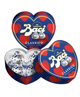 Online sales metal boxes heart-shaped Valentine Baci, at the best price. Shop Perugina packs.