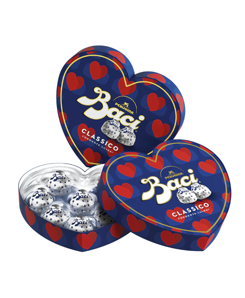 Vendita online Peluches per San Valentino a forma di cuore Baci Perugina, al miglior prezzo. Shop confezioni Perugina.