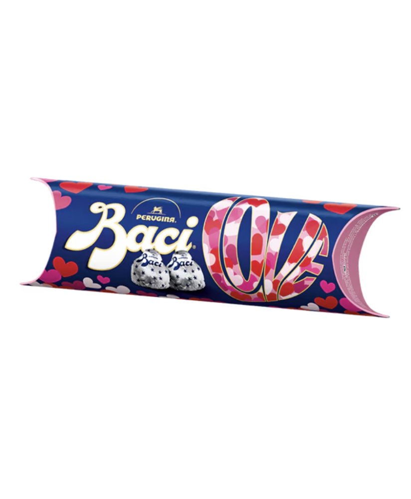 Bacio Perugina Tubo 3 pezzi, cioccolatini. Vendita online tubi Baci Perugina da regalo. Miglior prezzo on-line