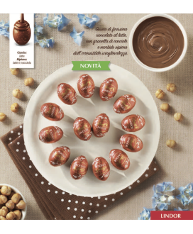 Lindt - Lindor - Ovetti alla Nocciola - Novità