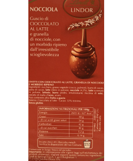 Lindt - Lindor - Hazelnuts chocolate Eggs