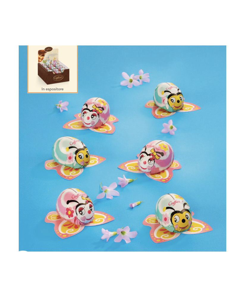 Caffarel - Milk Chocolate butterfly - 10g