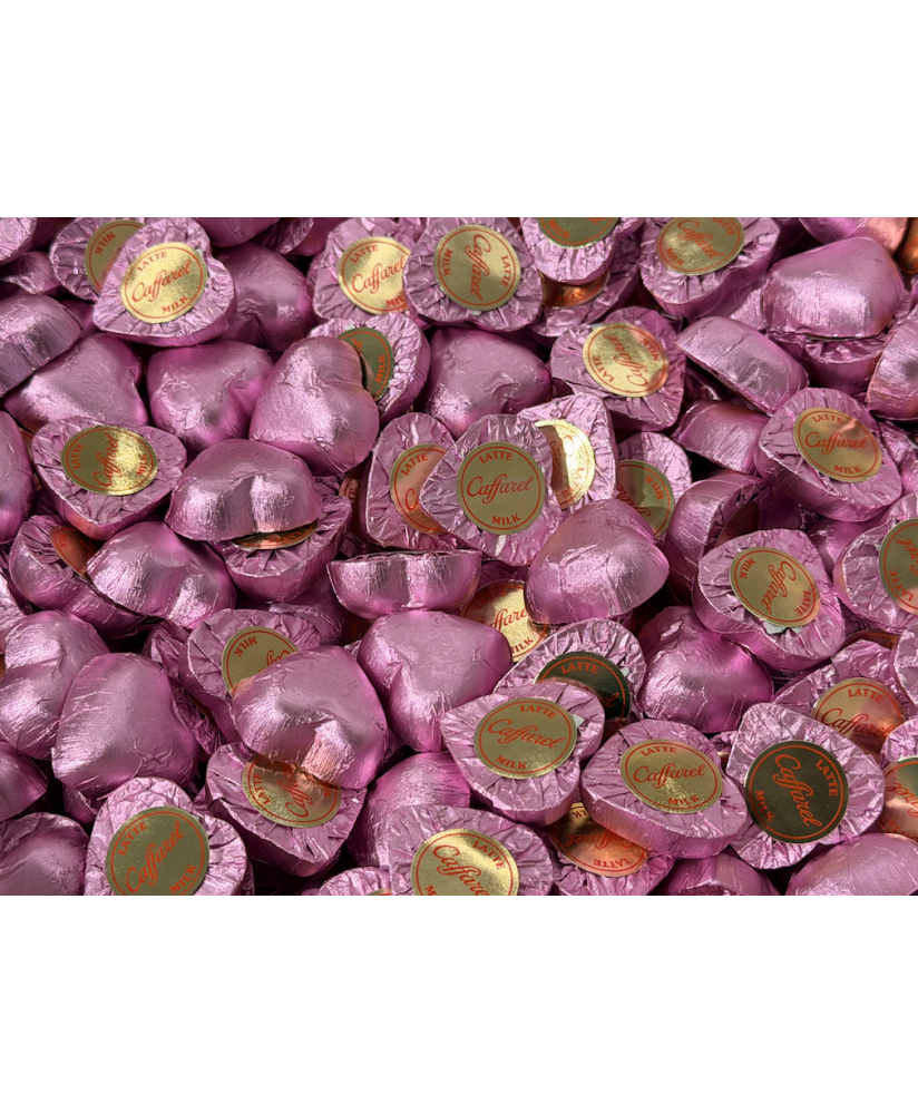 Caffarel - Cuoricini al Latte - Rosa