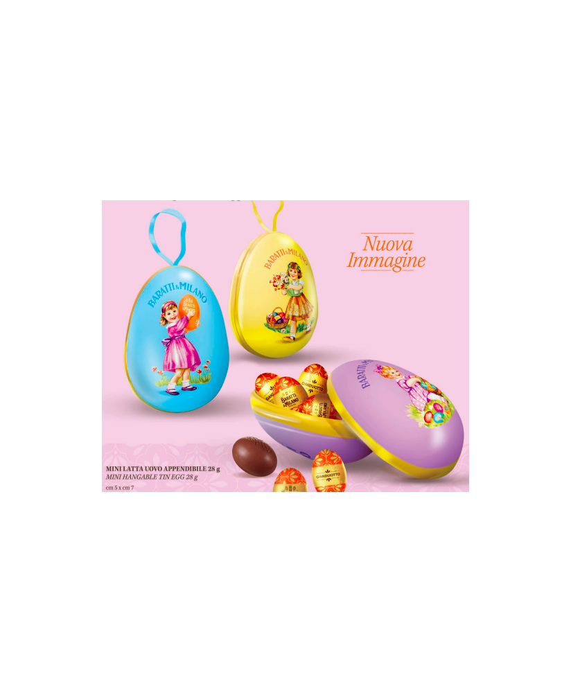 Baratti - Mini Hangable Tin Egg - 28g