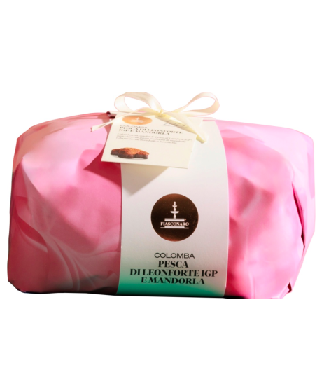 Colomba Fiasconaro Pesca e mandorleaprezzo scontato colombe artigianali Fiasconaro pesche e mandorle