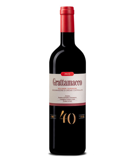 Castello Collemassari - Grattamacco 2022 - Podere Grattamacco - Bolgheri Superiore DOC - 75cl