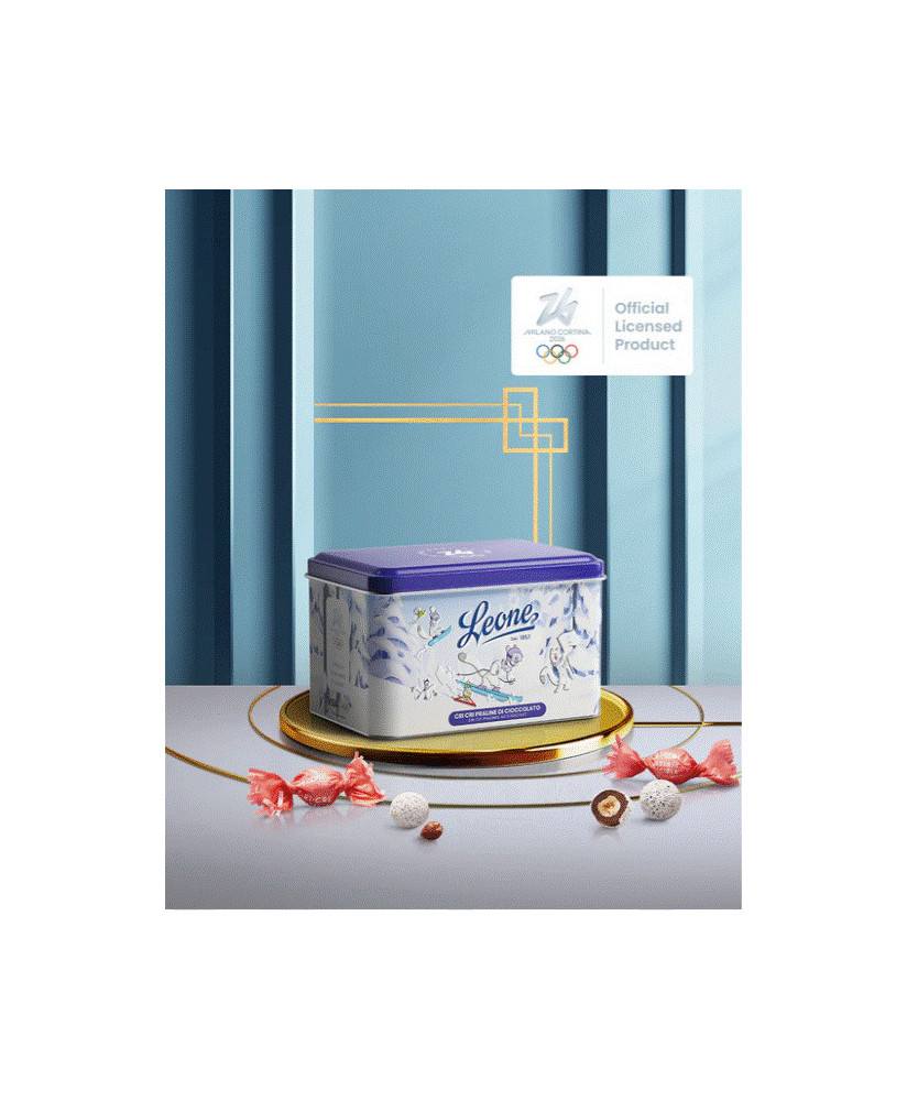 Pastiglie Leone - Latta Cri Cri - Collezione Milano Cortina 2026 - 150g