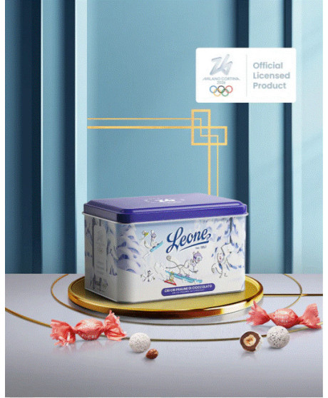 Pastiglie Leone - Latta Cri Cri - Collezione Milano Cortina 2026 - 150g
