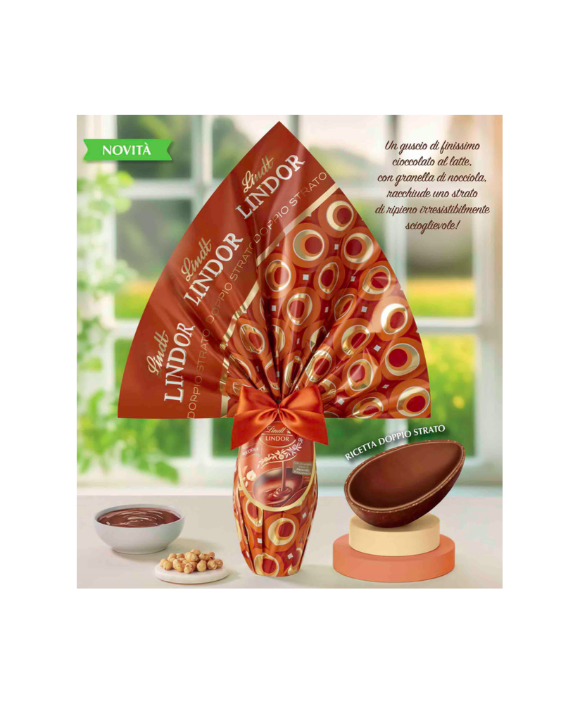 Lindt - Lindor - Noisette Chocolate Egg - 360g