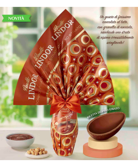 Lindt - Lindor - Noisette Chocolate Egg - 360g