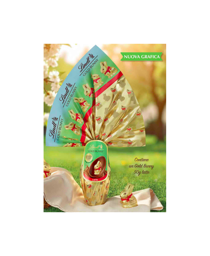 Lindt - Uovo Gold Bunny - Latte - 320g