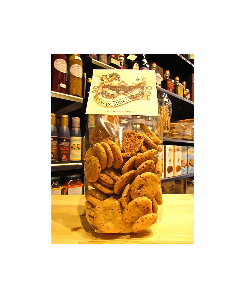 Vendita online Ossi di Siena, prodotto di pasticceria tipica Toscana - Antichi dolci di Siena. Shop on line Ossi di Siena con Ma