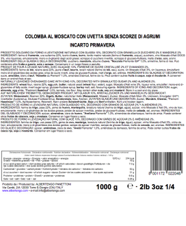 Colombe artigianali Albertengo. Vendita online Colomba artigianale Gran Piemonte al Moscato Albertengo. Shop e prezzi