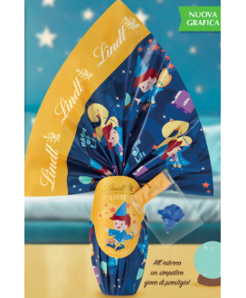 Vendita online Uovo di Pasqua Lindt & Sprüngli al latte classico maschio con doppia sorpresa da bambino (SCONTO 10%). Shop