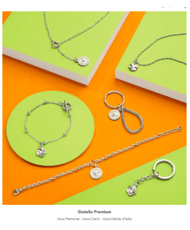 Vendita online Uova Caffarel al latte con nocciole Piemonte I.G.P. Shop on line uovo Caffarel nocciolato al latte, con granella