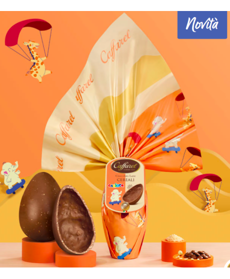 Online sales Caffarel Easter Eggs, milk and dark chocolate with original surprise, Italian high-quality milk chocolate. Shop onl