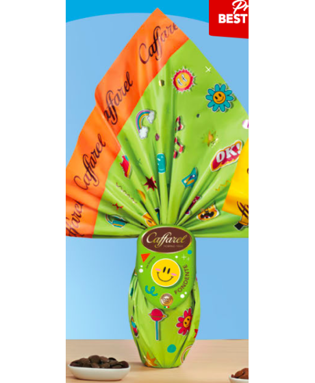 Online sales Italian Easter Chocolate Eggs Caffarel 2025 Teenagers with surprises. Shop online Caffarel eggs