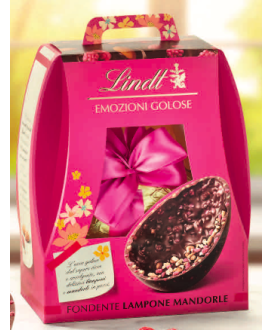 Sale online Easter Egg NEW 2025 fondant and almonds Lindt & Sprüngli, fondant with caramel almonds (10% discount). Shop online e