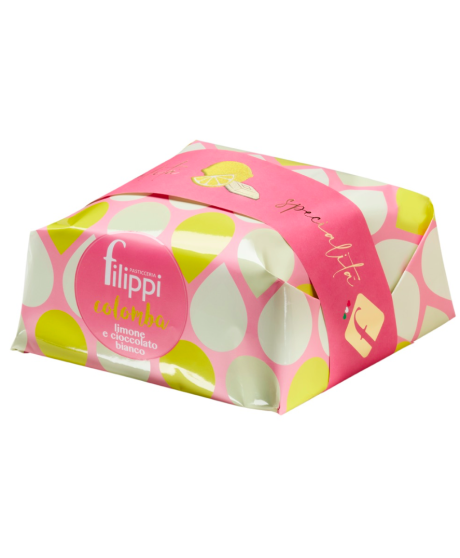 Buy online Filippi Pastry Shop, Italian Easter Cake with candied fruit, chocolate, cherry. Sale online homemade colomba