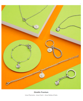 Vendita online Uova Caffarel Nocciolotto fondente con granella di nocciole, sorpresa linea bijoux. Shop on line elegante uovo di