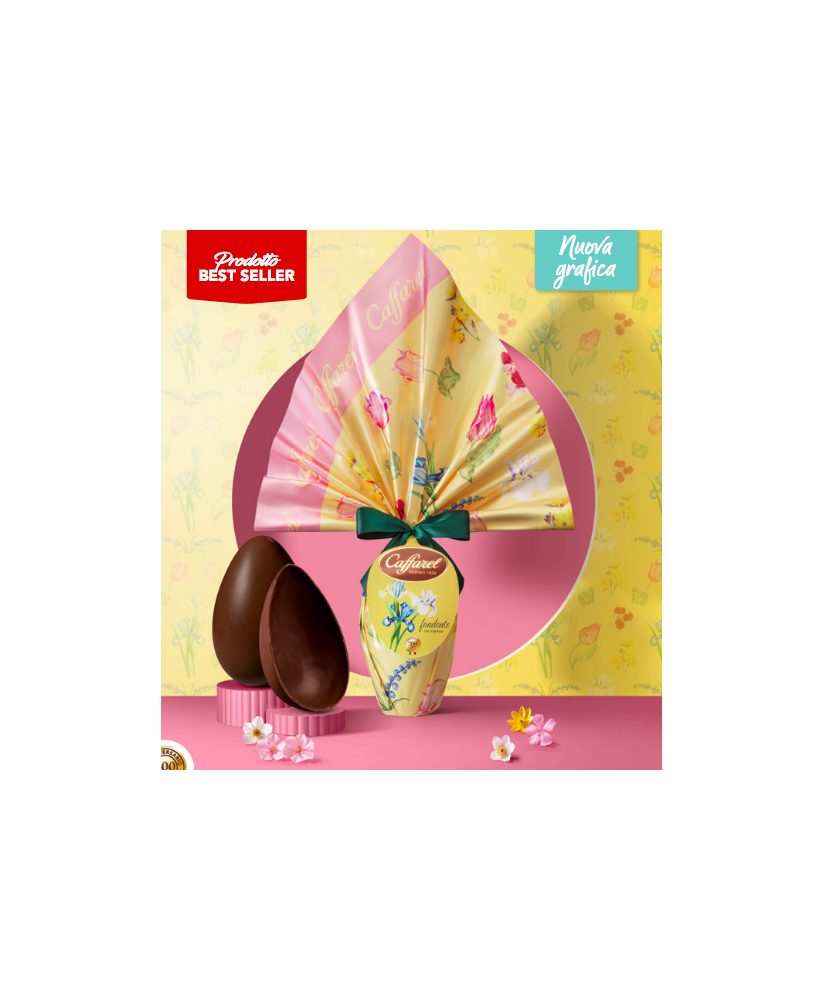 Online shop Caffarel Easter Eggs, dark chocolate with surprise hip hop jewels, Italian high-quality dark chocolate. Shop