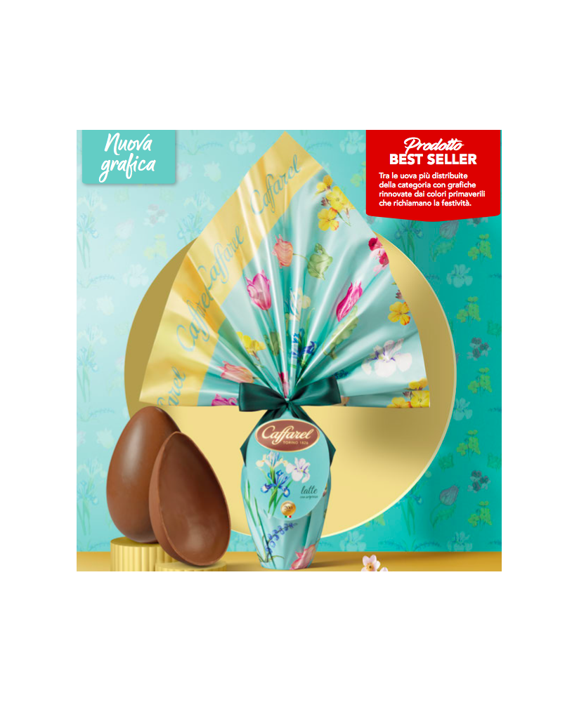 Online shop Caffarel Easter Eggs, Milk chocolate with surprise hip hop jewels, Italian high-quality Milk chocolate. Shop